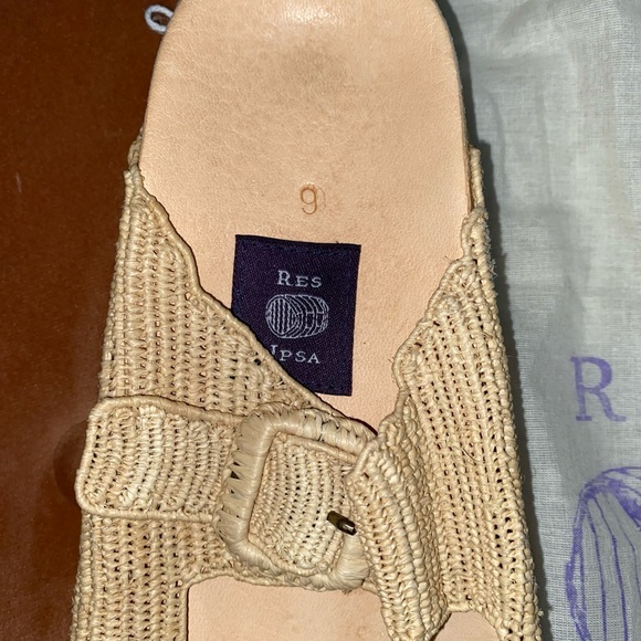 Res ipsa burlap sandals size 6 brand new - Picture 6 of 10